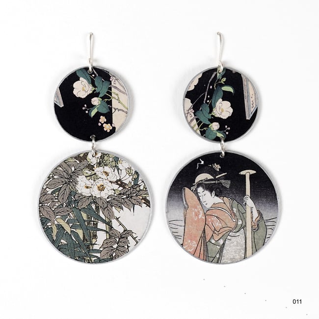 ORECCHINI DOPPIO CERCHIO - SURIMONO