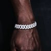 DIAMOND PRONG LINK BRACELET
