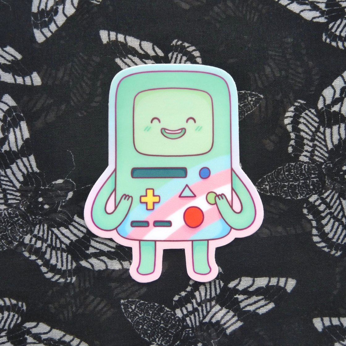 Image of Trans BMO Vinyl Sticker