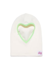 Image 1 of  White Neon Lover ski mask