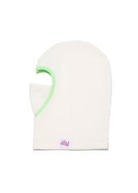 Image 2 of  White Neon Lover ski mask