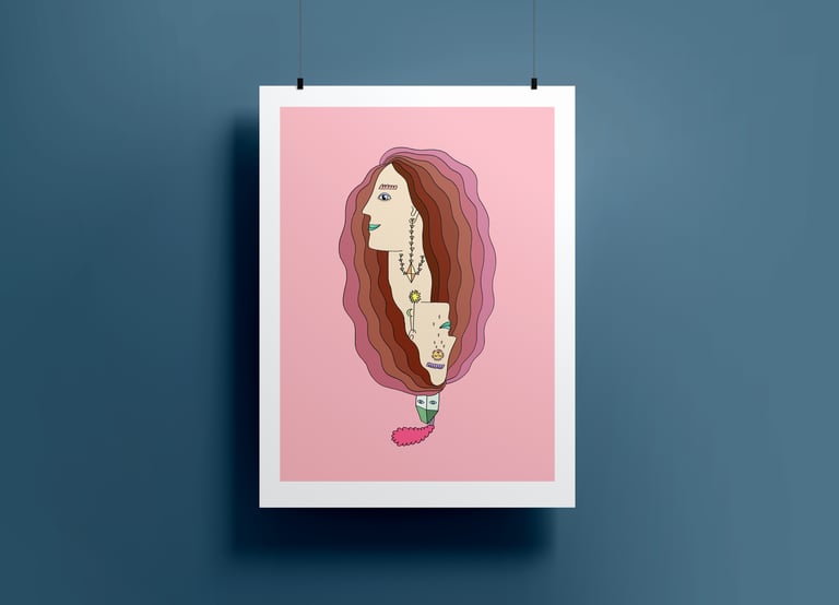 ONE MIND * digital print