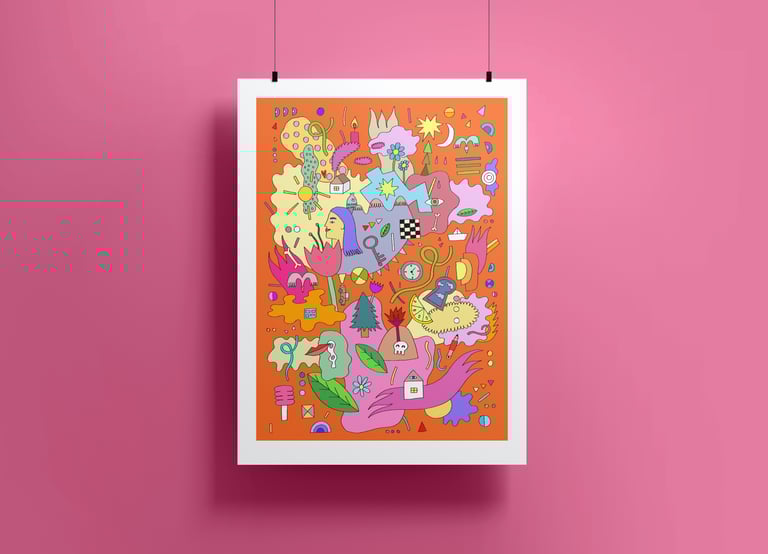 CHAOS * digital print