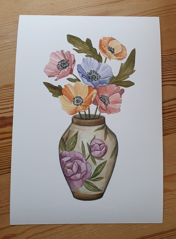 Image of Poppy vase