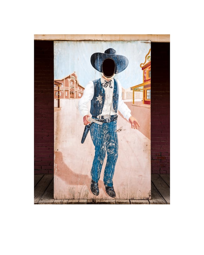 US Marshal, Mini Hollywood, Andalucia, Spain.