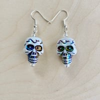 Skull Face Earrings