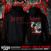 Image of *PREORDER* Officially Licensed Inveracity "Circle Of Perversion" Cover Art Hoodie!
