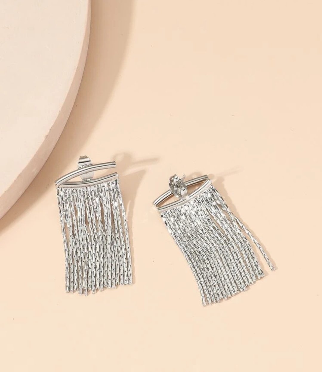 Image of Metal Tassel Ear Jacket