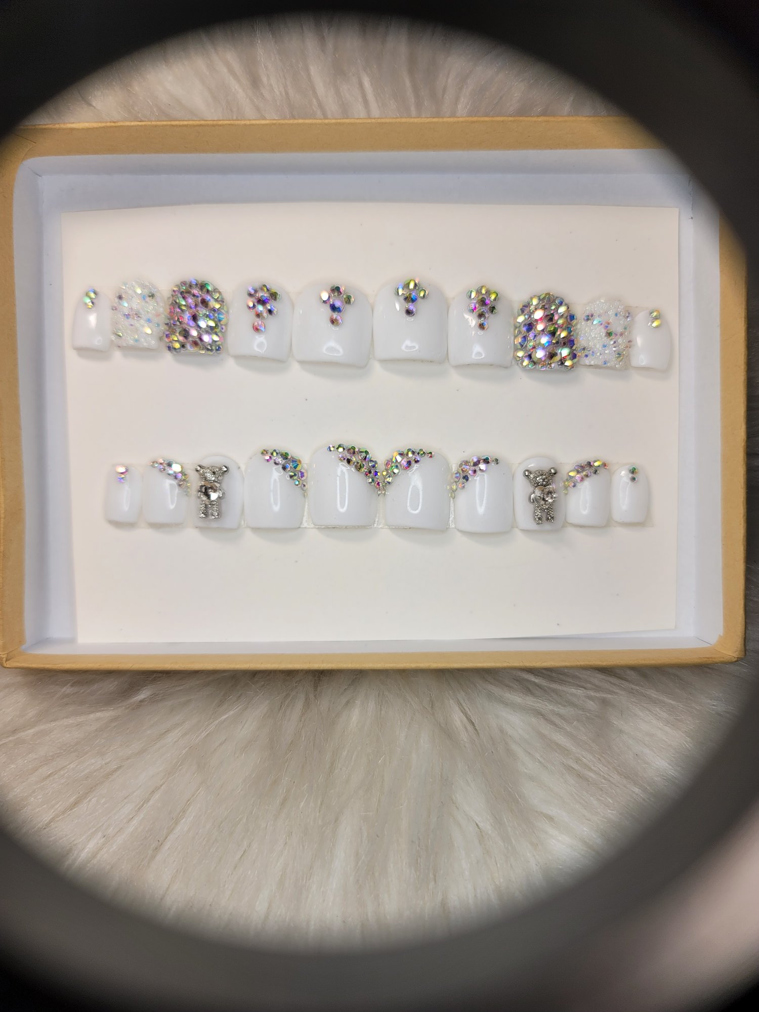 Image of cartoon white