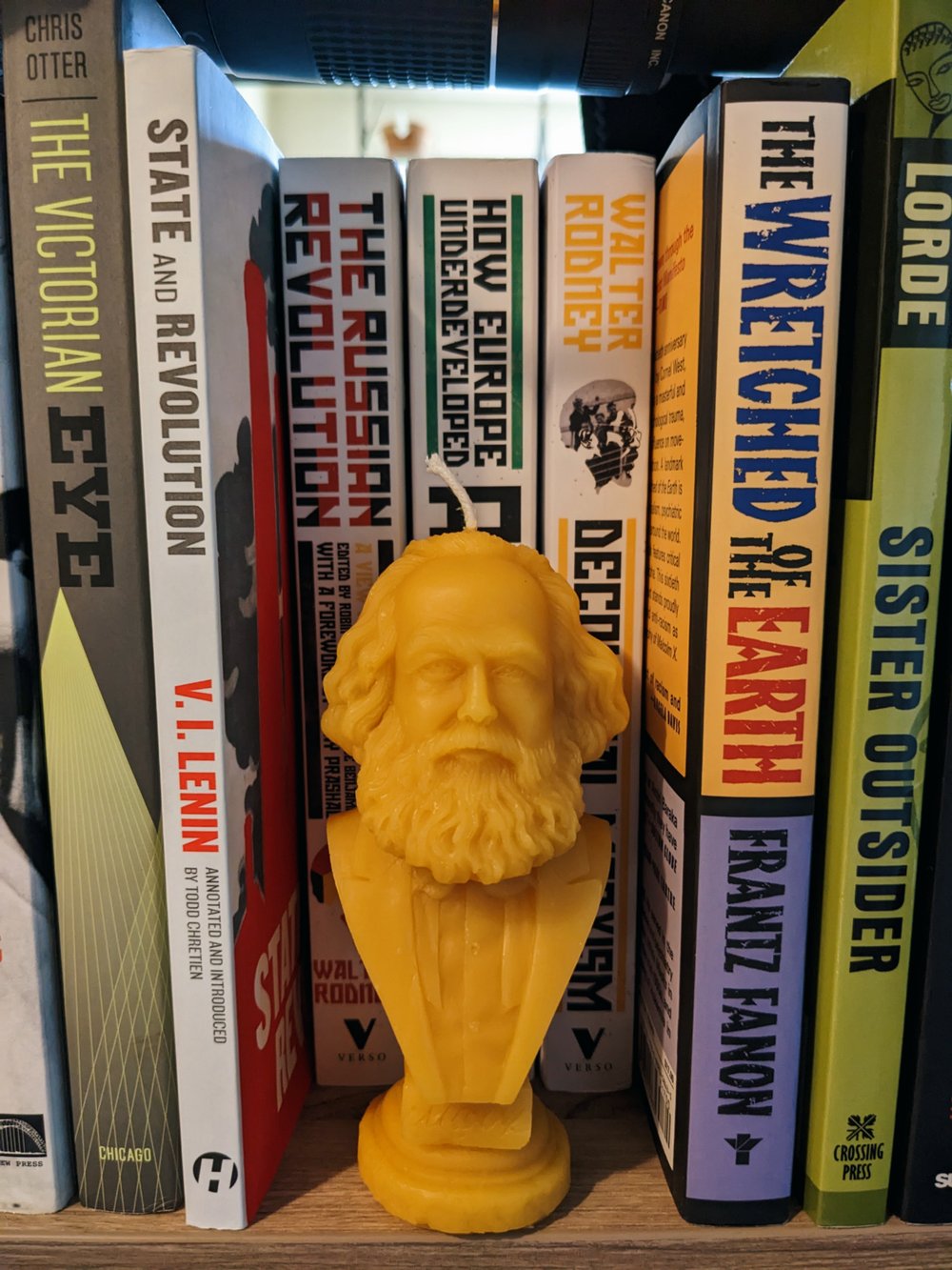 Image of Karl Marx Candle