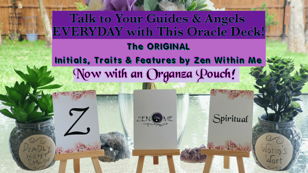 Image of The Original Initials, Traits, and Features Oracle Cards by Zen Within Me 