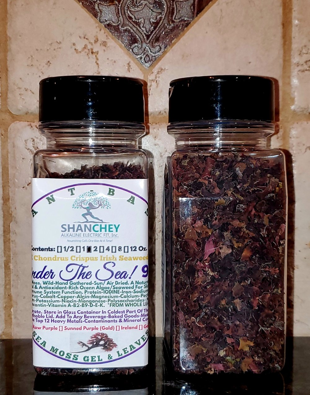 TRUE Cold Water CHONDRUS CRISPUS Whole Leaf Irish Sea Moss. Detoxer-Erectile Dysfunction-Pathogens