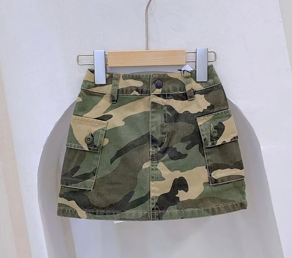 Image of Camo Skirt