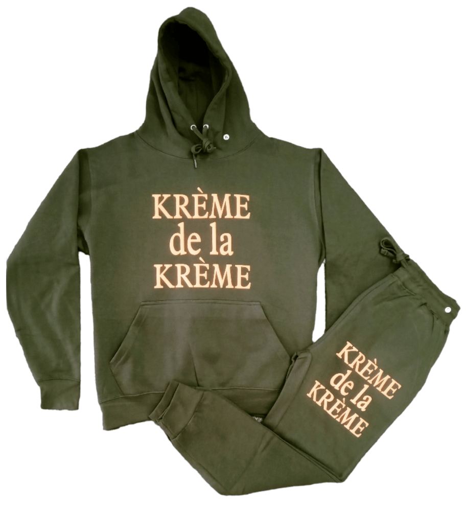 Image of Kreme de la Kreme Puff Logo Print