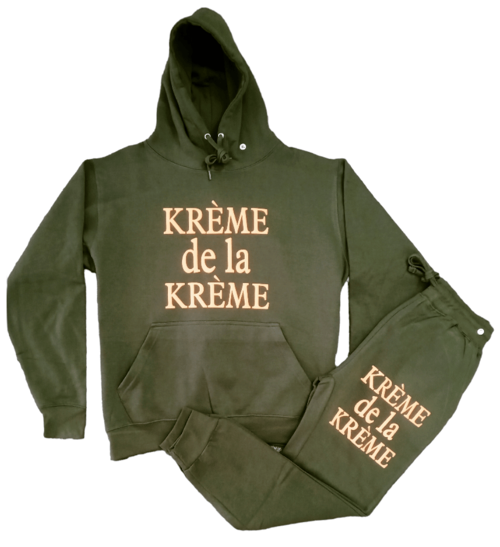 Image of Kreme de la Kreme Puff Logo Print