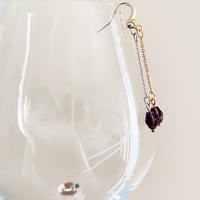 Image 3 of Mini Teardrop Bead Earrings