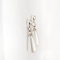Image 4 of Teardrop Pearl Earrings