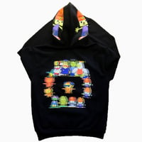 Image 2 of 3D Psychedelic PaRappa Hoodie