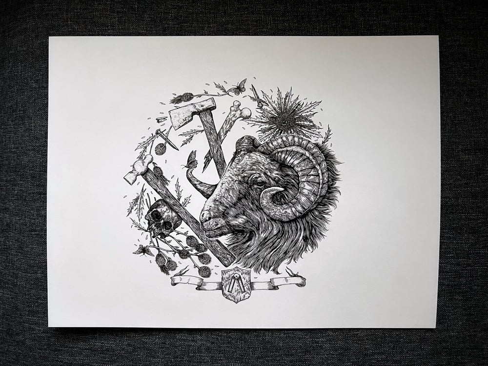 Image of Demon Hunter SODAR - Original Art