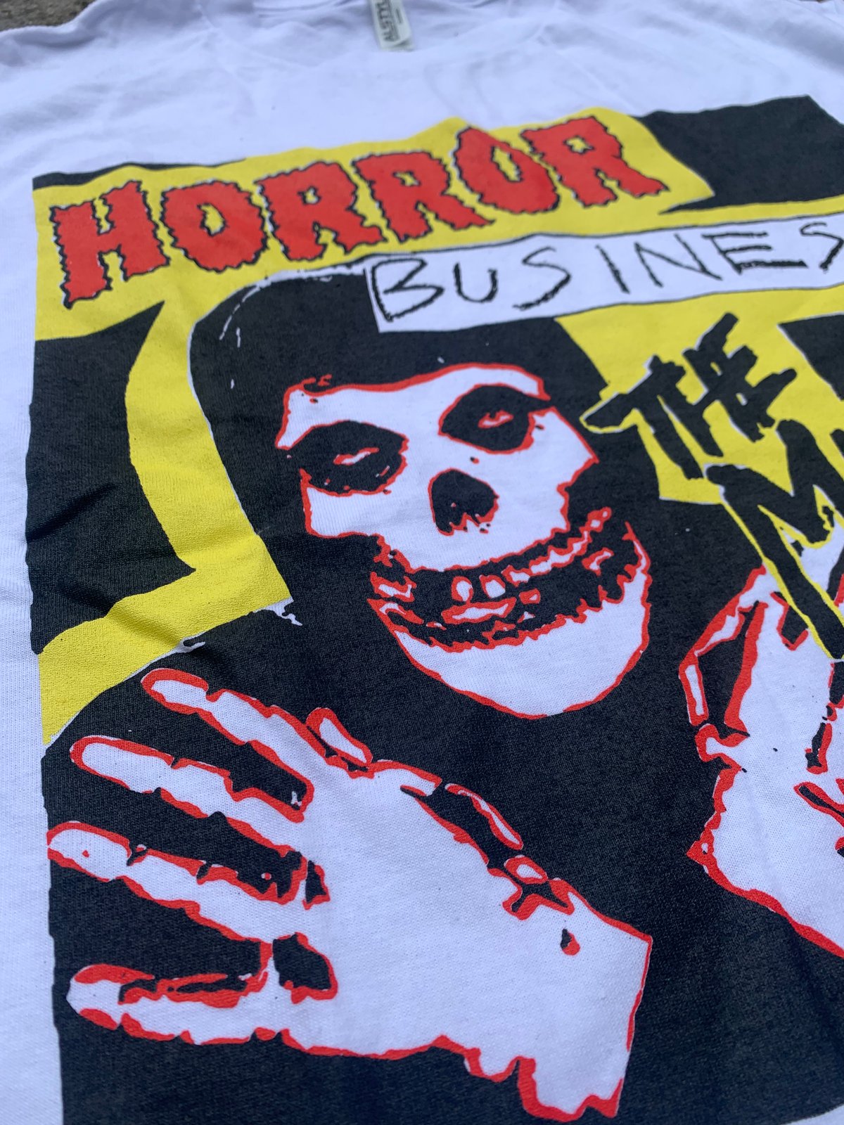 【即購入可】90s Misfits Horror Business Tシャツ 90s Misfits “Horror business” music tee | sui &