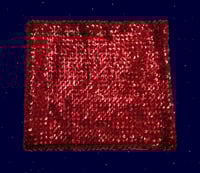 Image 1 of Red sequinned mini skirt/ tube top