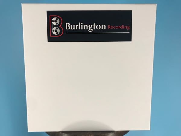 Image of Burlington Recording 1/4" x 3600'Extended MASTER Series Reel To Reel Tape 10.5" Hub/ Pancake 1.0 Mil