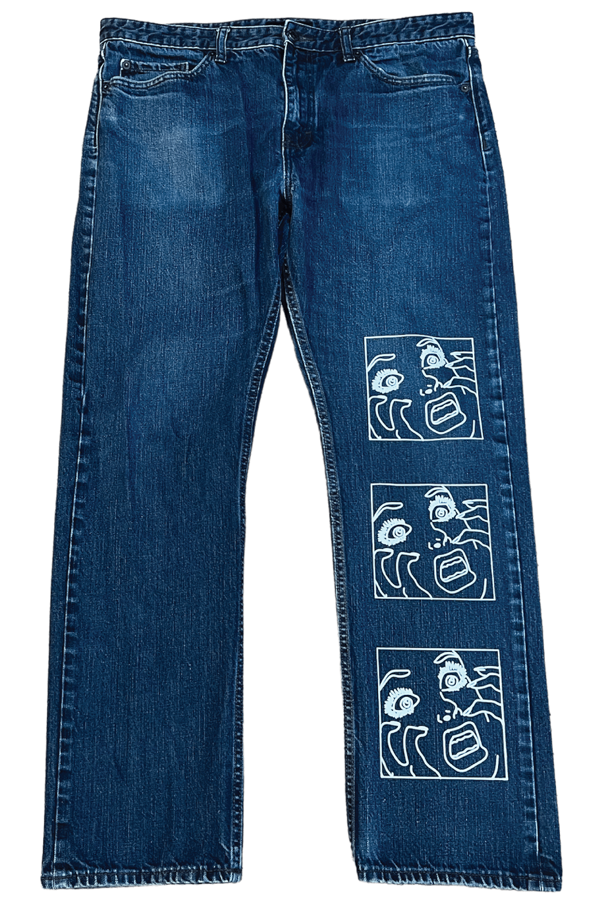 Triple Scream Relaxed Fit Jeans | Eek