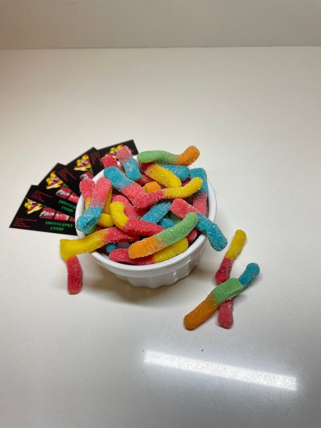 Spicy Sour Gummy Worms