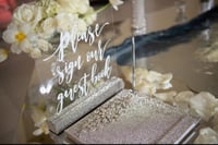 Image 1 of "Beverly" Blinged Guest Book (Available in Rose Gold)