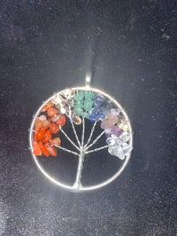 Tree of Life Crystal Pendant 