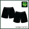 Black Stretch Shorts - Longer Cut (LC) $34.60