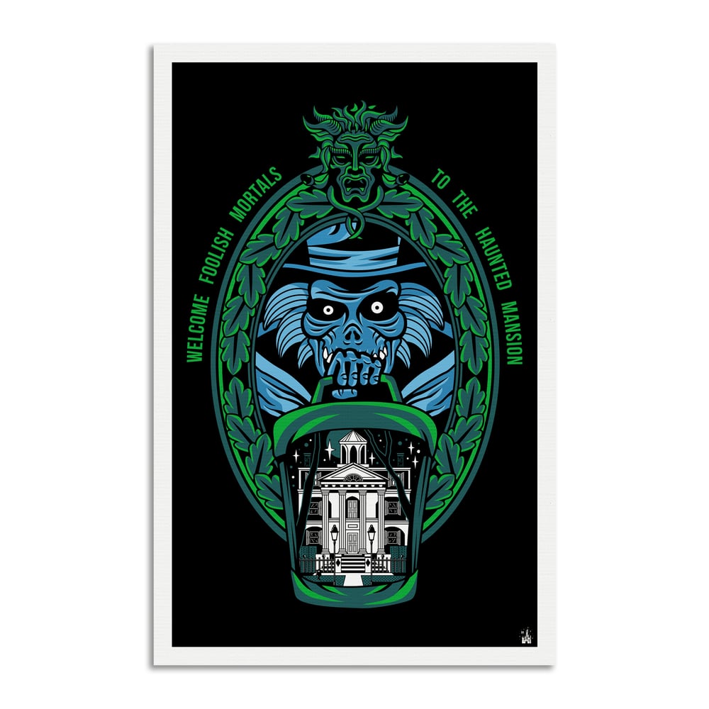 Image of Hatbox Ghost Art Print