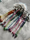 Personalised Initial keyrings 