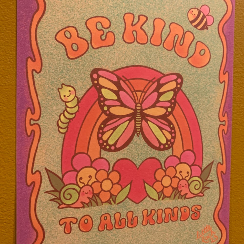 A5 Kindness Prints by Little Rach