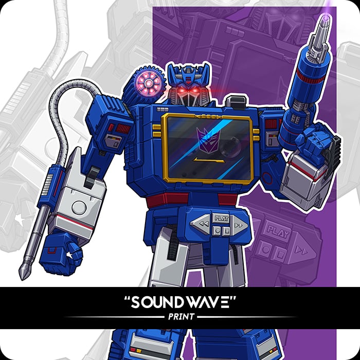 Soundwave - Print