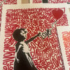 Banksy & Renda Writer Collab Print