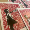 Banksy & Renda Writer Collab Print