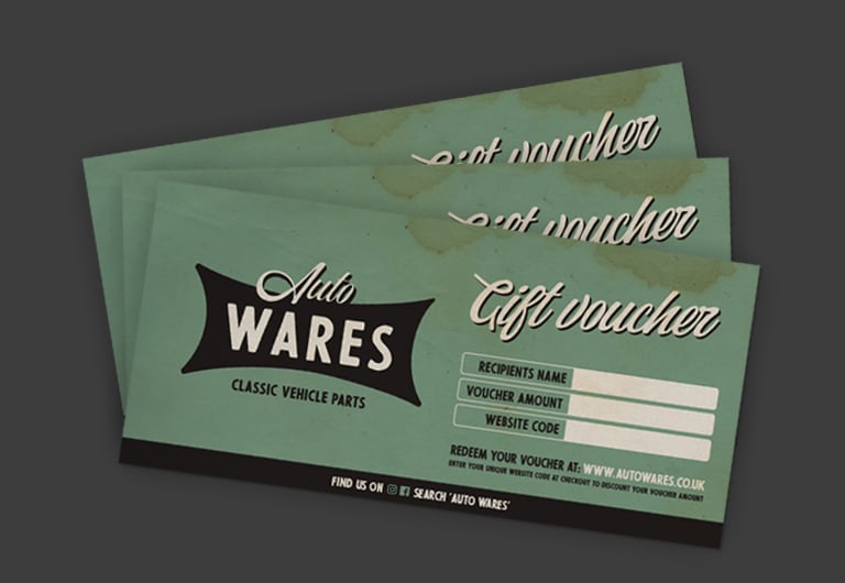 Auto Wares Gift Voucher Auto Wares