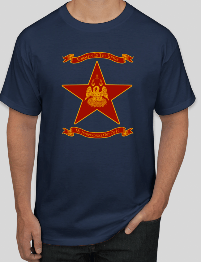 Louisiana Secession flag t-shirt | Civil War NOLA
