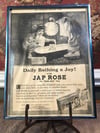 Jap Rose Soap April 1914 Framed Advertisement
