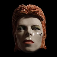 Image 2 of 'Ziggy Stardust- John I'm Only Dancing' Painted Ceramic Sculpture