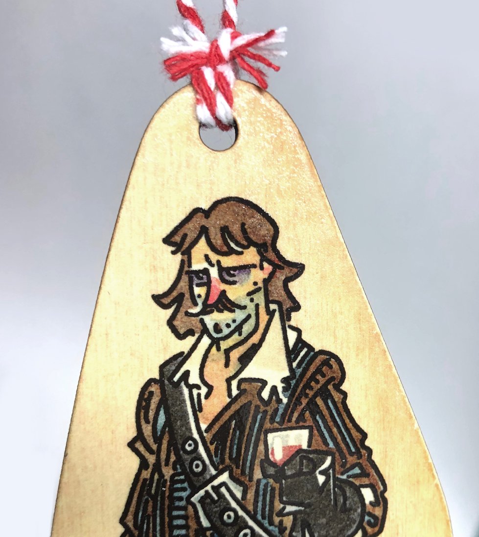 Image of Three Musketeers Holiday Ornament Set