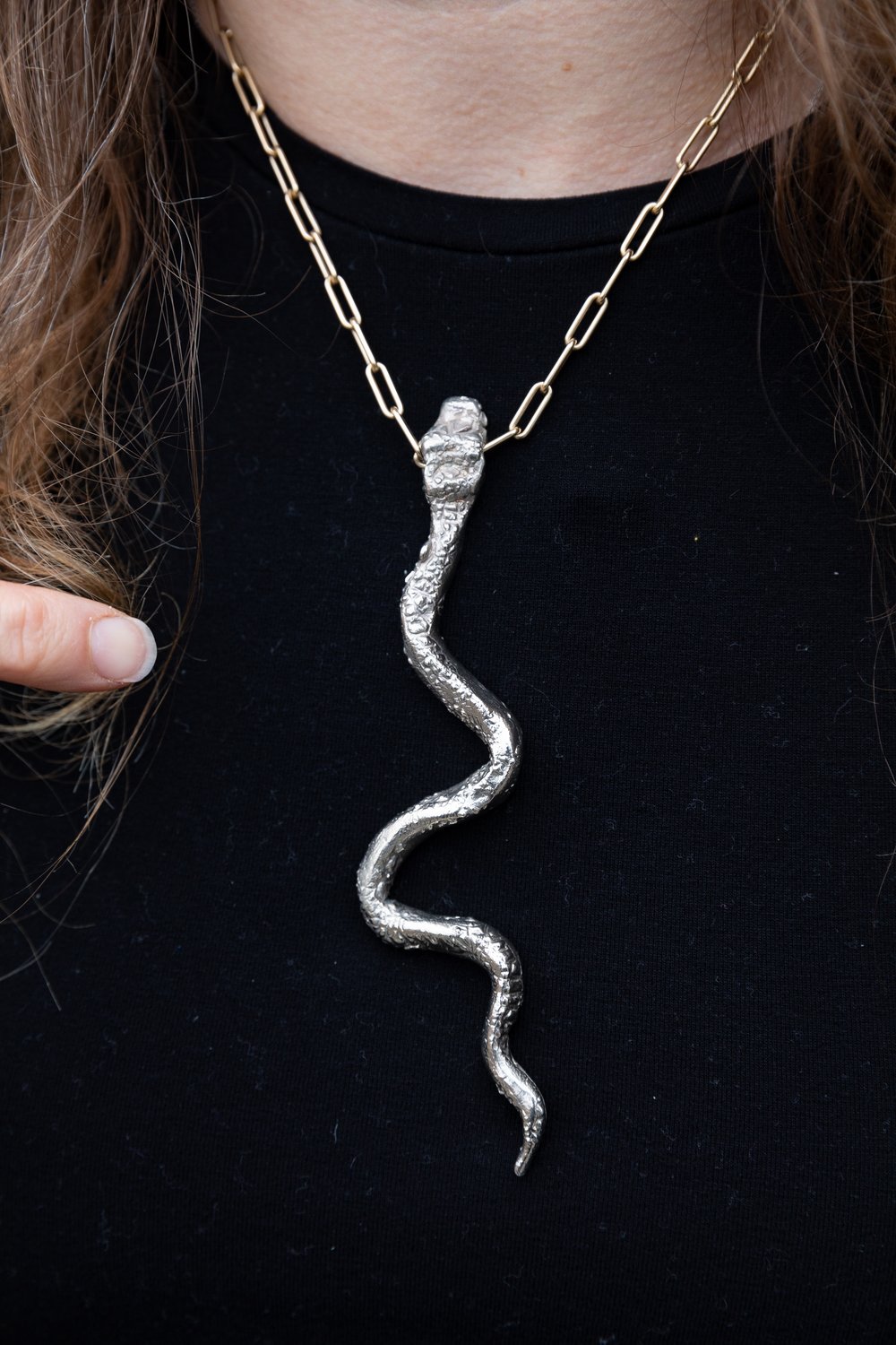 Longer Snake Necklace
