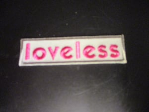 Image of My Bloody Valentine Loveless 3 Inch Wide Patch