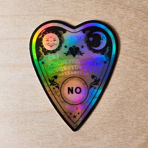 Image of Ouija Planchette - Halo Sticker