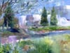 Canvas Print / "Paisley Park Landscape" from Original Dan Lacey Painting