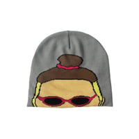 Image 1 of Hüntz Chop Skully Beanie - Grey Logo