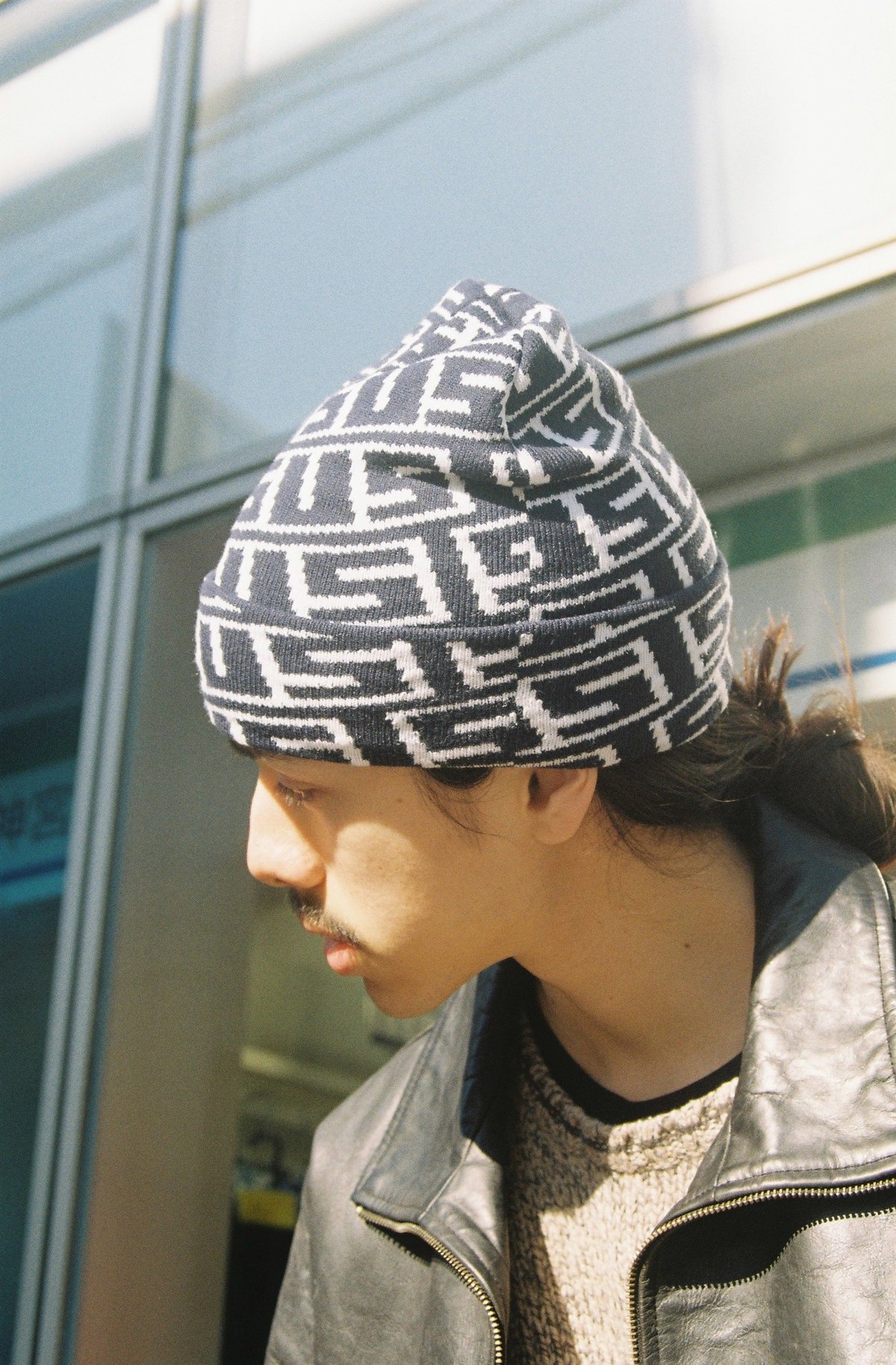 Image of Hüntz Chop Beanie - Navy Sus