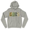 GANS ROYAL RUNTZ HOODIE (FRONT/BACK) (CREAM)