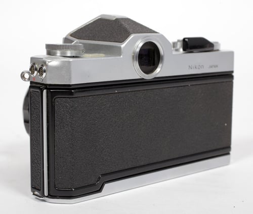 Image of Nikon Nikkormat FTn 35mm SLR film camera with Nikkor H 50mm F12 lens #711